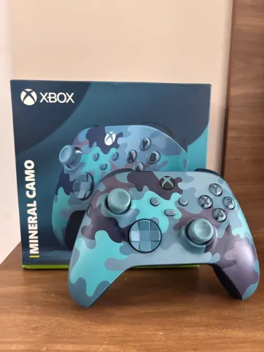 Controle xbox mineral camo