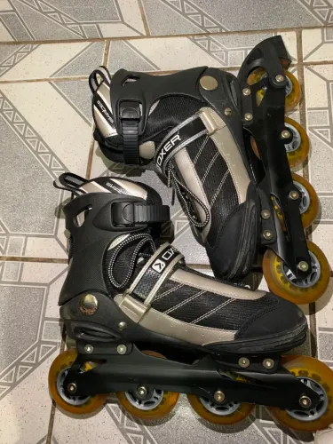Patins OXER 37/38 + equipamentos