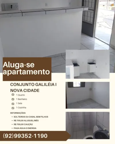 Aluga-se apto