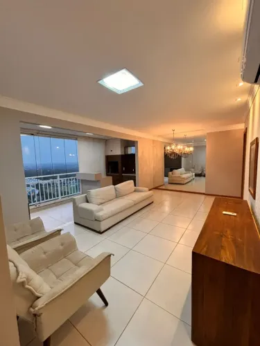 Apto Vill.SALERNO SEMI MOBILIADO 123m²- 3 Dormit.Sd 1 Suíte+2 Demi-Suíte-Quilombo-Cuiabá-M