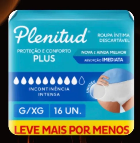 Fralda Geriátrica Plenitud