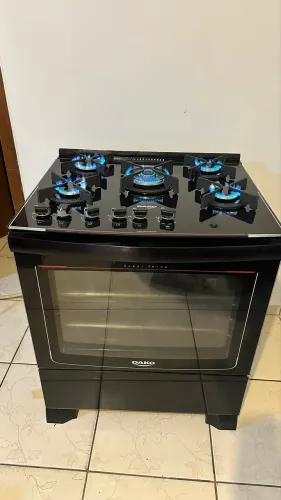 Fogão 5 bocas com acendimento automático