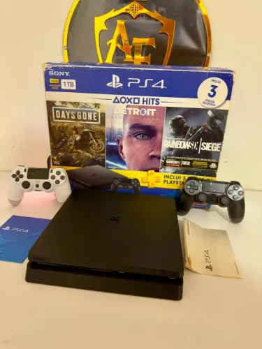 Ps4 semi novo 1 terá
