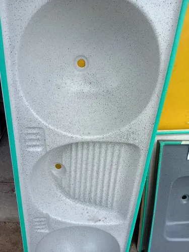 Tanque de fibra tripo tamanho 144x52 cor branco