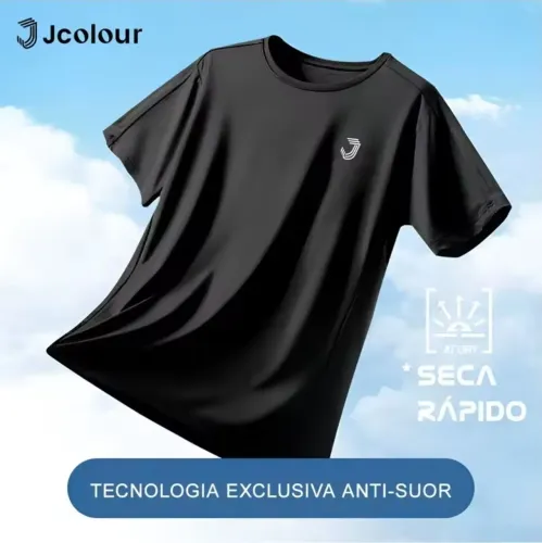 Camiseta Jcolour Dry Fit Masculina - Secagem Rápida