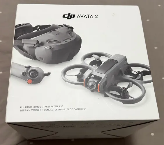 Drone Avata 2. - Combo 3 baterias na caixa