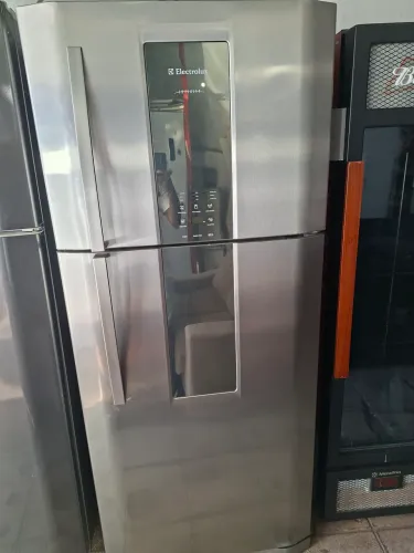 Geladeira Electrolux frost free inox garantia 3 mês