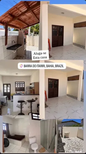 Casa na Linha Verde - Barra do Itariri/Conde.
