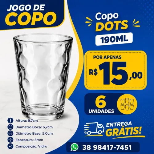 Jogo de copos 