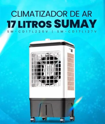 Climatizador Sumay 17L - Novo e a Pronta Entrega