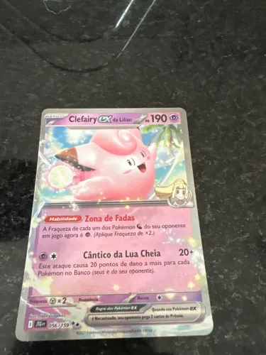 Carta Pokémon clefairy