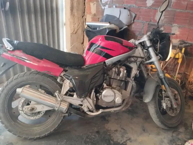 Vendo ou troco moto