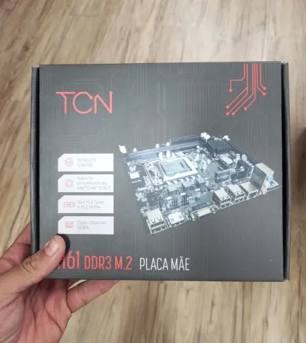 placa Mãe TCN H61 DDR3 M.2 LGA 1155