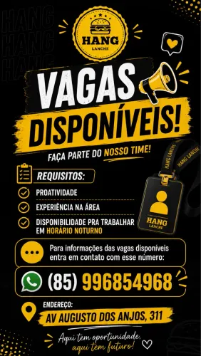 Vagas Hang Lanche