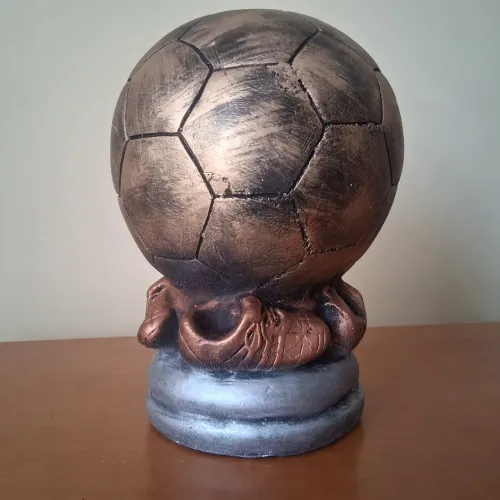 Cofre em Gesso Bola de Futebol