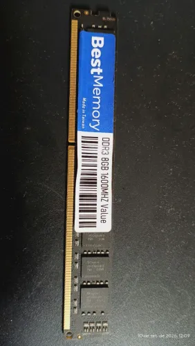 Memória ddr3 8gigas 1600mhz
