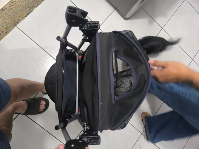 Carrinho para carregar cachorro