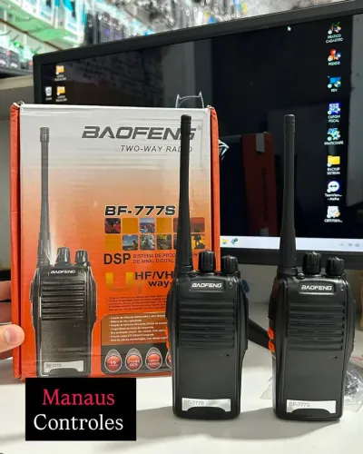 Par de Rádio Comunicador baofeng Original
