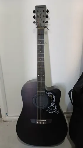 Violão linha Forest Strinberg + capa ipermeável + alça basica + no feedback