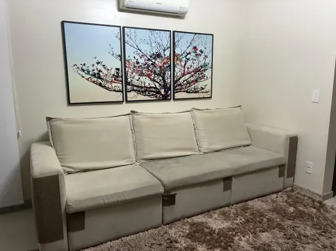 Sofá com Chaise - 3 Lugares - 2,82 m