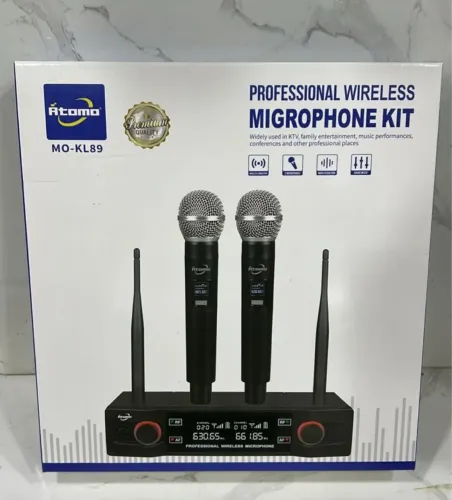 Kit microfone sem fio