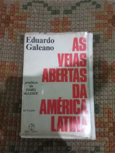 Livro As Veias Abertas Da América Latina - Eduardo Galeano