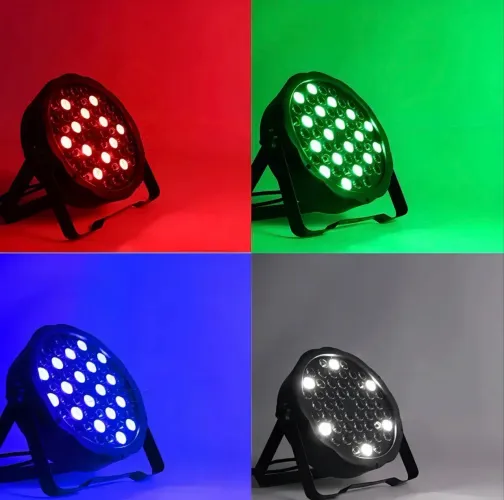 Led - canhão Led - 64led rgb 5w