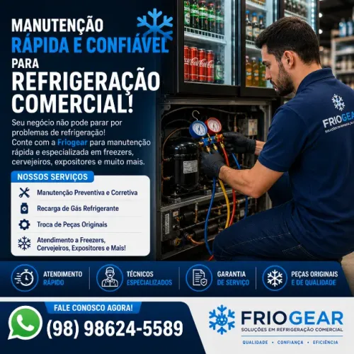 Conserto e manutenção de Geladeiras e Freezer