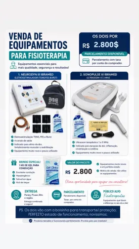 Equipamentos Fisioterapia