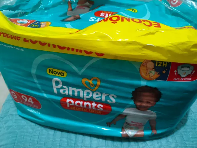Fralda Pampers pants 