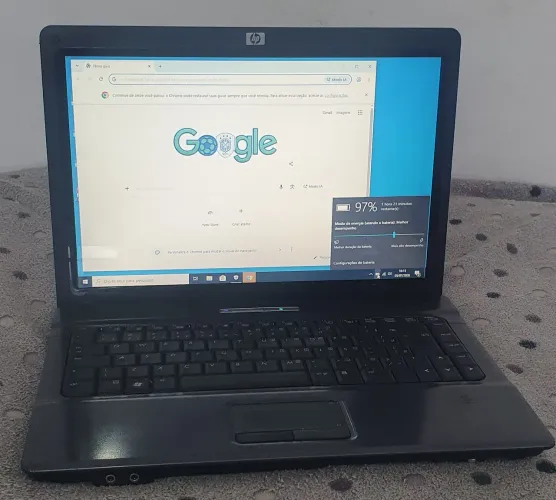Notebook HP Intel 4gb RAM 320GB HD LEIA DESCRIÇÃO