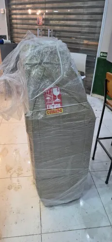 Novo Churrasqueira De Parede 50 Cm Preto + Tampa De Fechamento