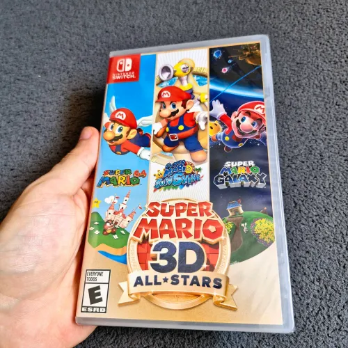 Super Mario 3D Collection Switch americano lacrado