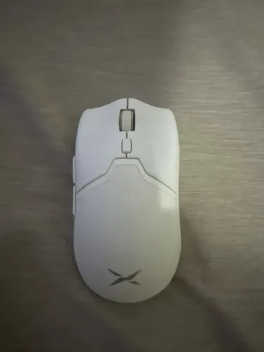 Mouse Gamer Sem Fio Delux M800 Pro Scroll Rgb Sensor Branco 26000 dpi