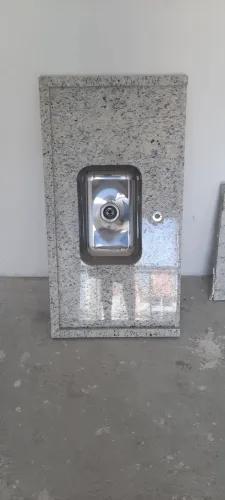 Kit de pedras de granito bege - Perfeito estado