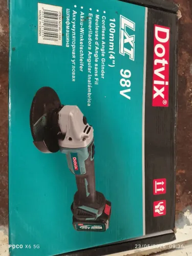 Vendo lixadeira esmerilhadeira a bateria