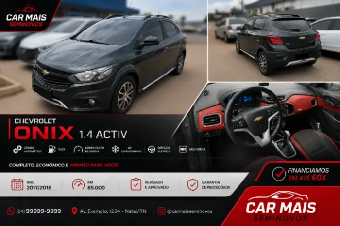 Chevrolet Onix Activ 1.4 8V Flex Aut. 4P 2018