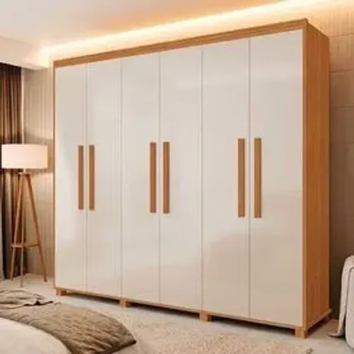 Guarda Roupa Casal 6 Portas 100% MDF - (Oferta)!