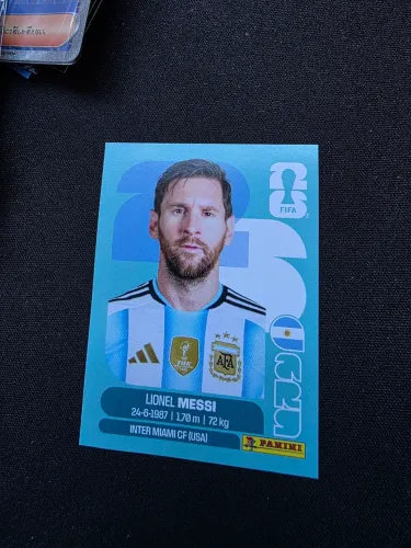 Figurinha Messi