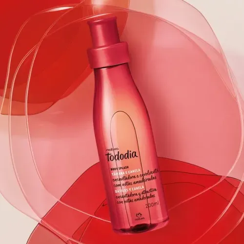 Body Splash Tâmara e Canela Natura Tododia 200ml