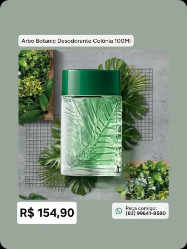 ARBO Botanic, 100ml - O Boticário