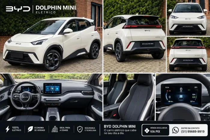 BYD Dolphin Mini (Elétrico) 2026