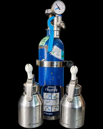 Kit Profissional Nitrojet para Chantilly e Espumas