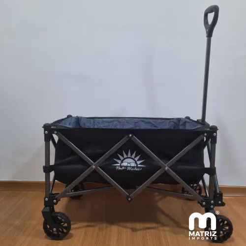 Carrinho Dobrável Multiuso Reforçado 100kg - Compacto e Resistente