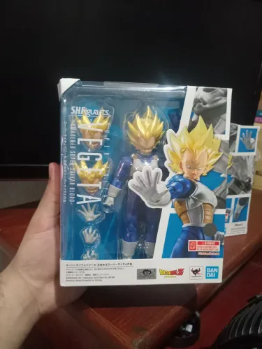 Boneco Vegeta SSJ Novo Lacrado SH Figuarts Bandai
