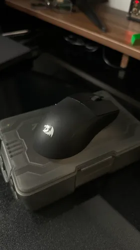 Mouse Gamer Redragon King Pro 4k Preto PAW3395 4000Hz M916-PRO-4K