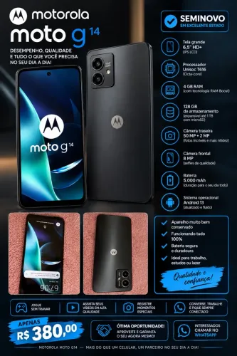 Motorola MotoG14 vendo e troco