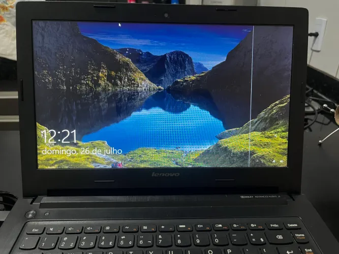 Notebook com defeito