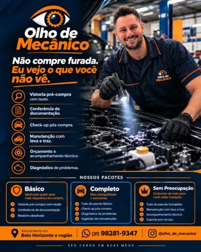 Avaliação de Carro Usado Antes da Compra - Olho de Mecânico