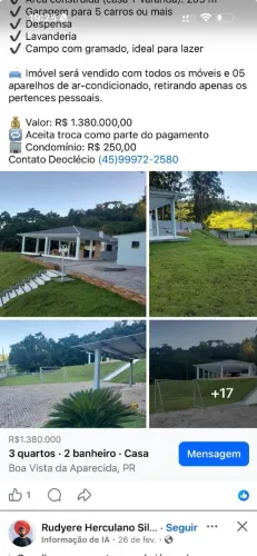 Vendo casa no condomínio paraiso do Sol -Boa Vista da Aparecida